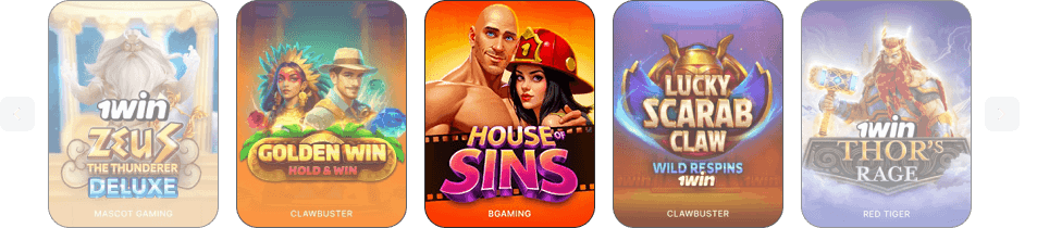 1win Live Casino Games
